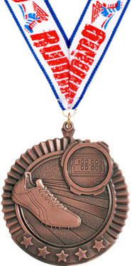 Track 5 Star Medal- Bronze