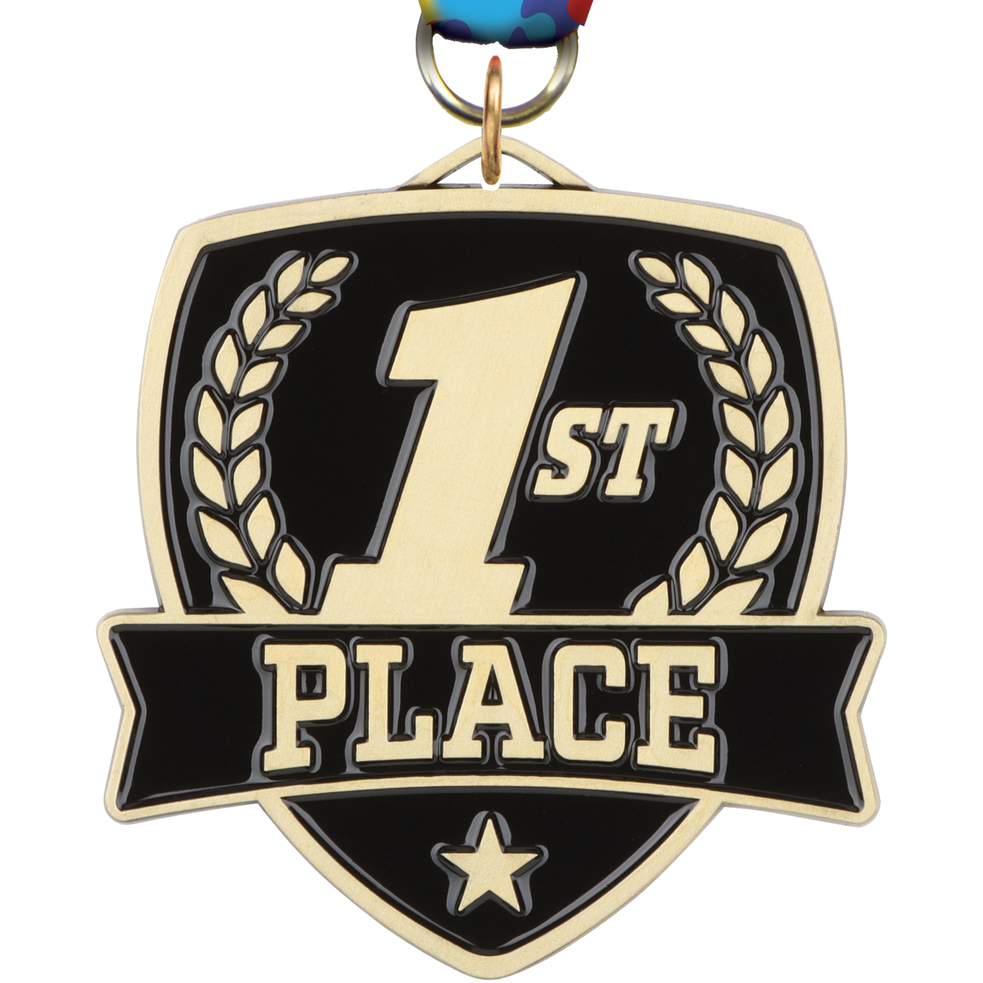 1st Place Banner Shield Medal