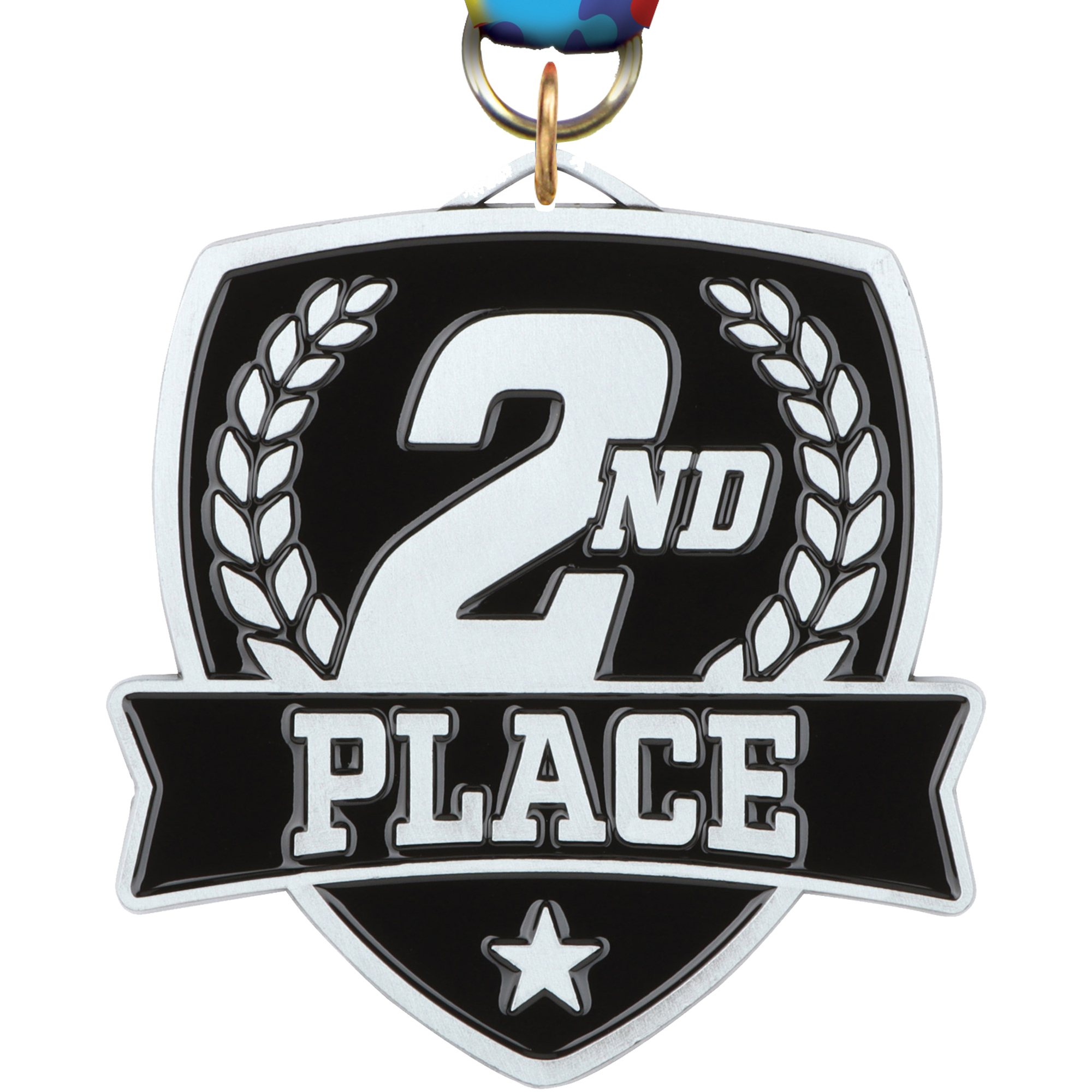 2nd Place Banner Shield Medal