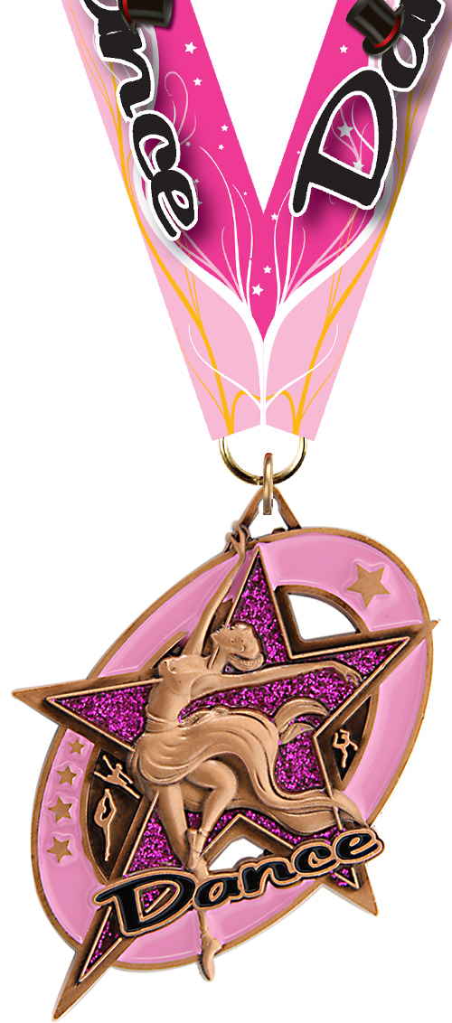 Dance Saturn Glimmer Medal- Bronze
