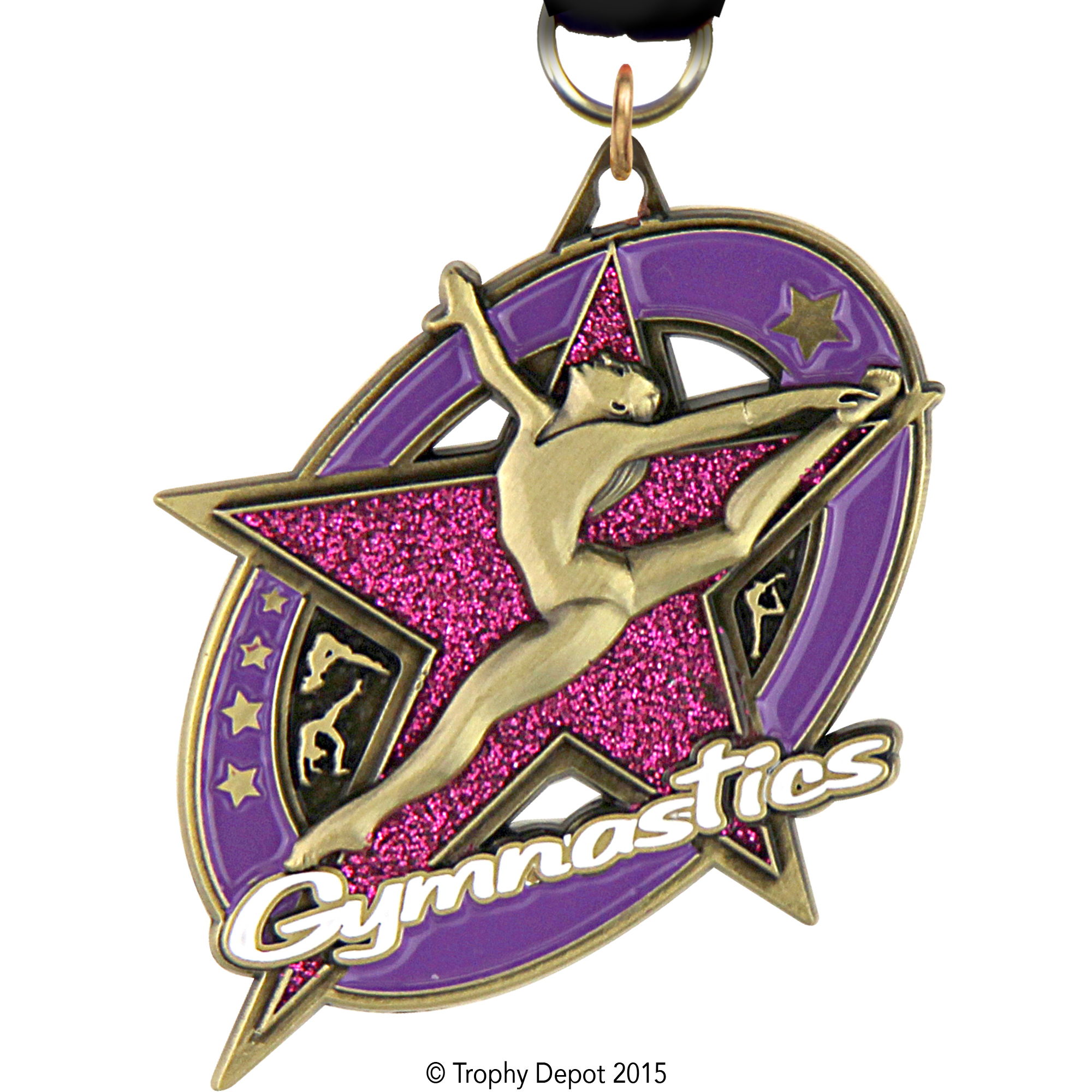 Gymnastics Saturn Glimmer Medal