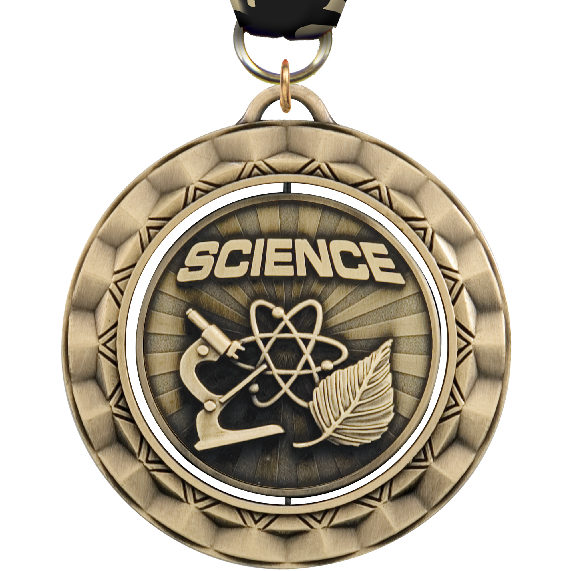 Science Spinning Medal