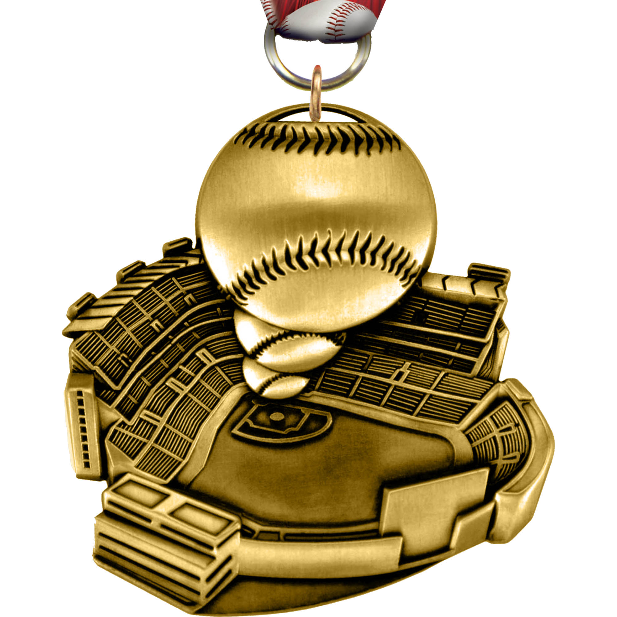 Baseball Stadium Medal