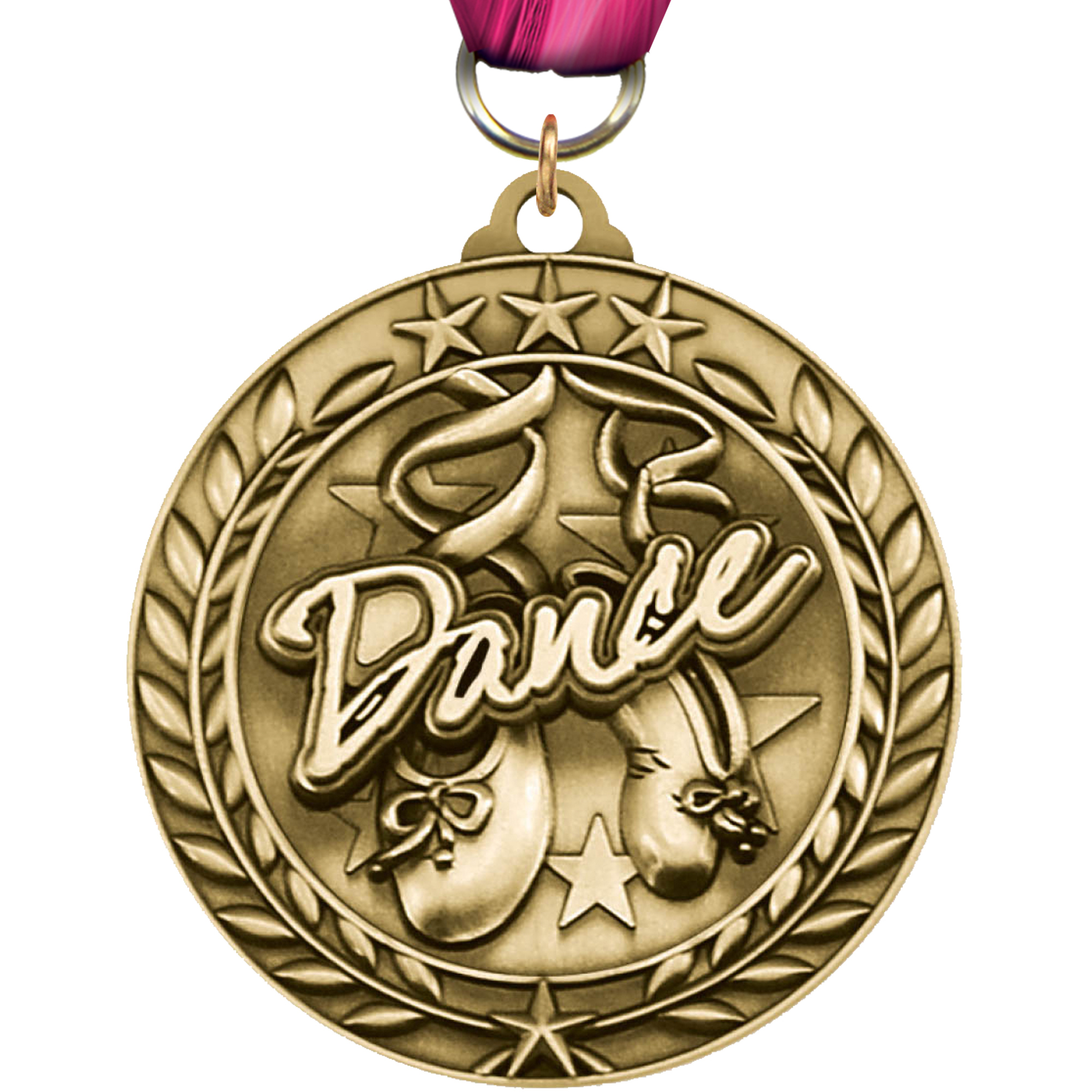 Dance 1.75 inch Dimensional Medal