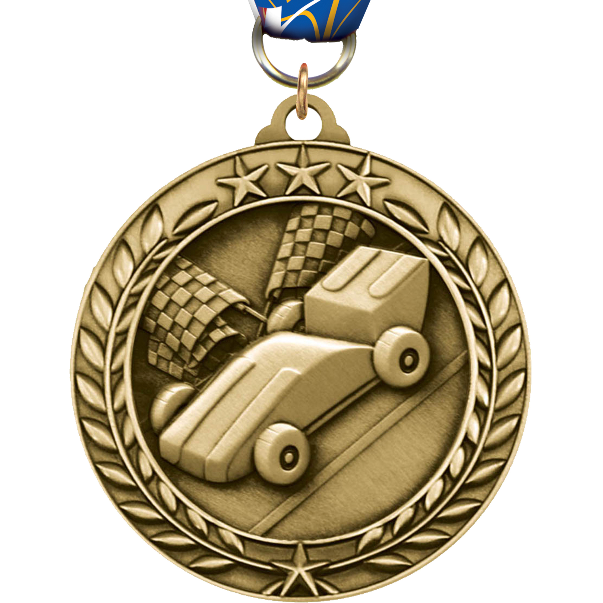 Derby 1.75 inch Dimensional Medal