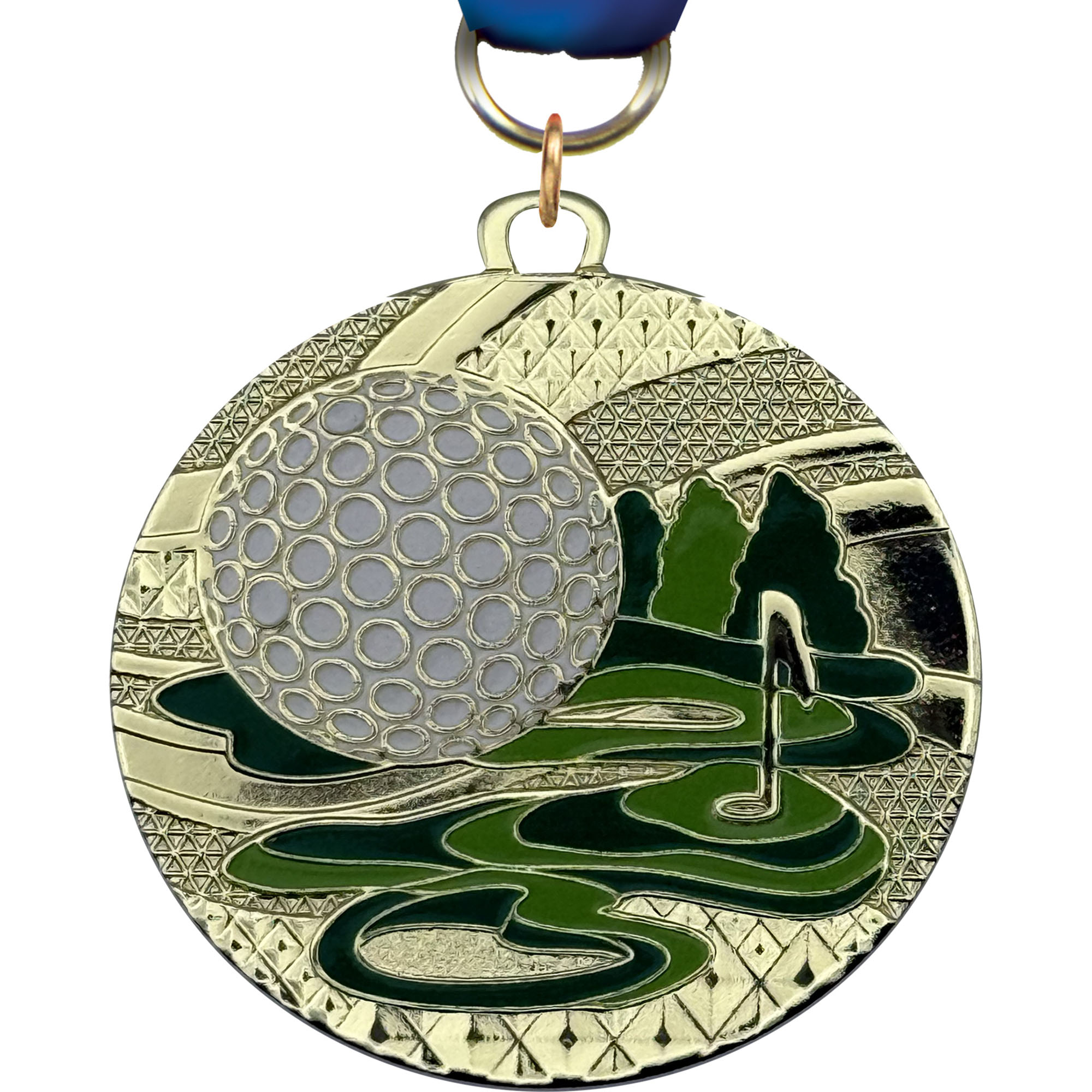 Golf Prime Diecast Medal