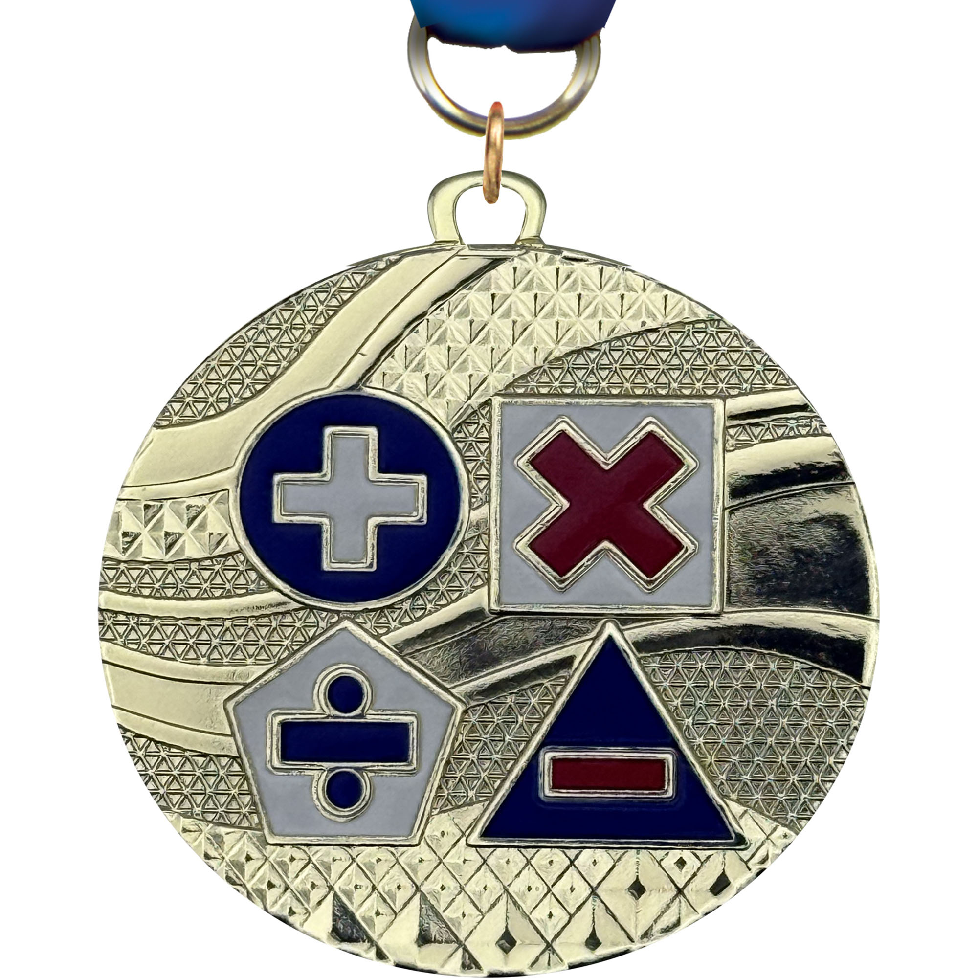 Math Prime Diecast Medal