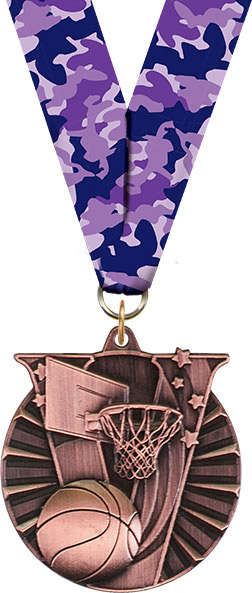 Basketball Victory Medal- Bronze