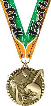 Football Gold Victory Medal
