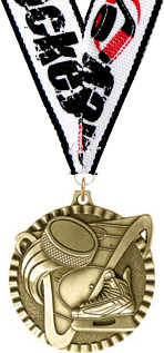Hockey Gold Victory Medal