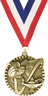 Knowledge Gold Victory Medal