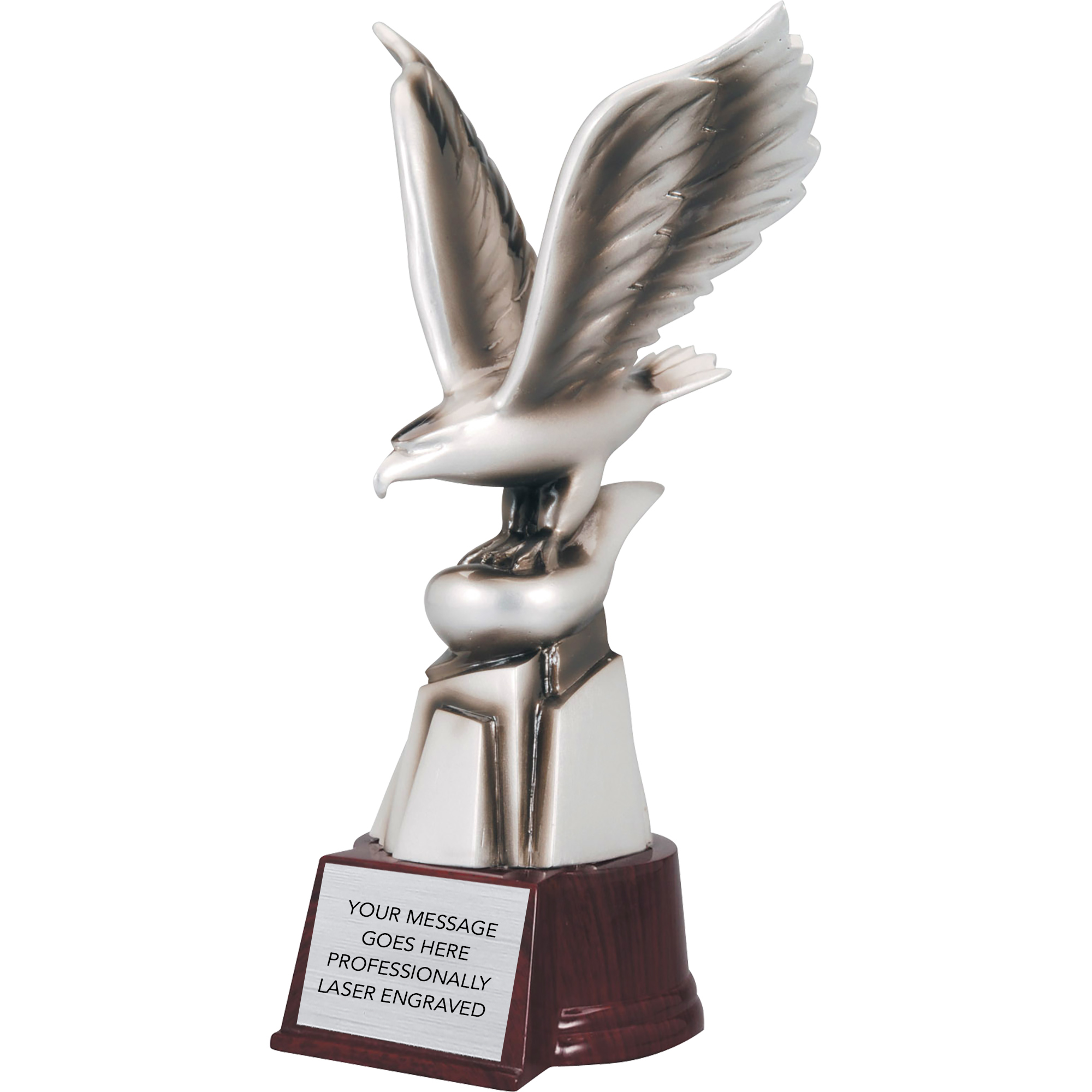 11.75 inch Mercury Eagle Resin Trophy