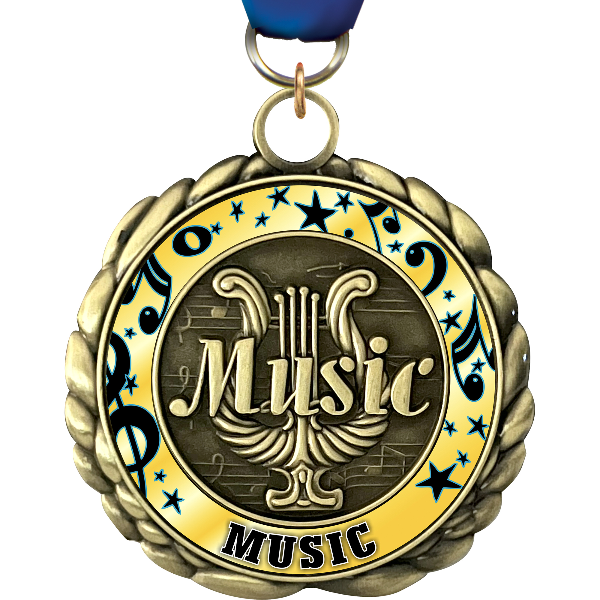Music Wraparoundz Insert Medal