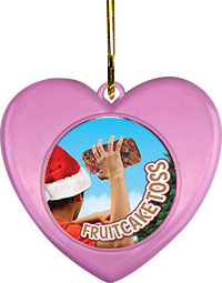 Pink Heart Insert Ornament