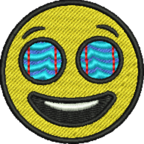 Emoji Swimming Iron-On Patch