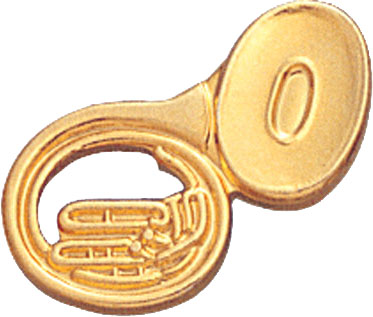 Sousaphone Gold Pin