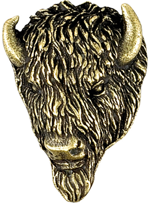 Buffalo 3D Mascot Pin