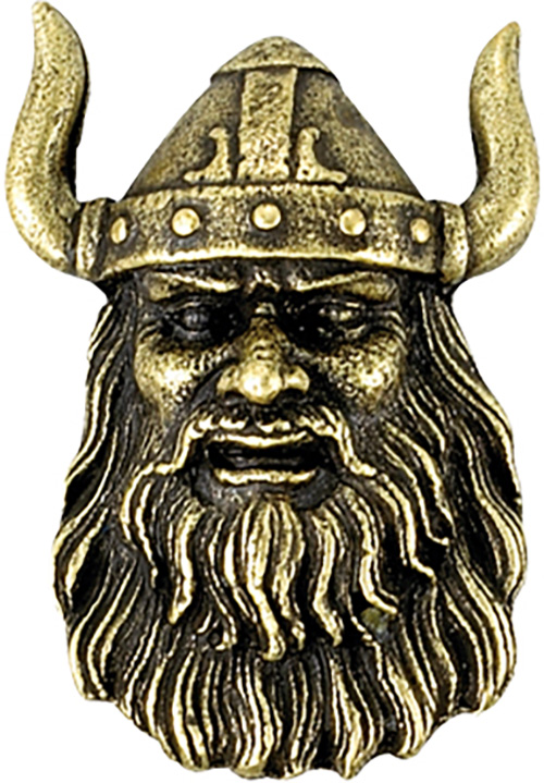 Viking 3D Mascot Pin
