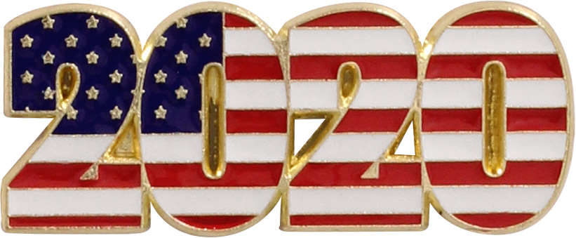 2020 American Flag Pin