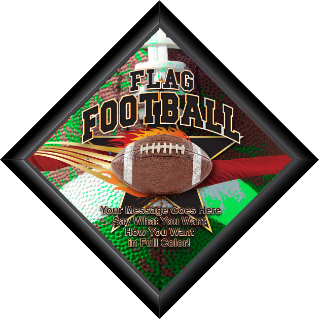 Diamond Plaque- Flag Football