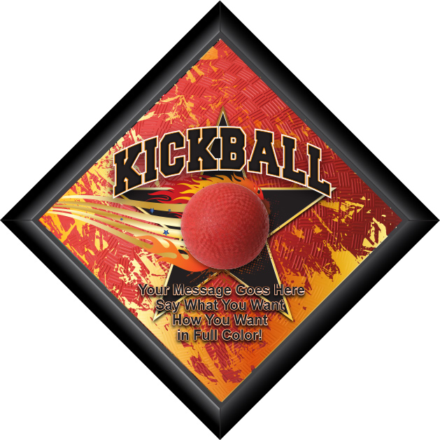 Diamond Plaque- Kickball