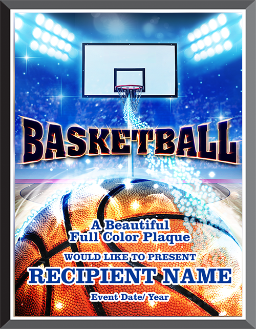 Basketball Graphix Plaque