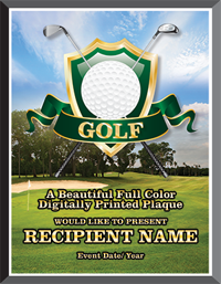 Golf Graphix Plaque