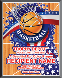 Basketball Graphix Plaque