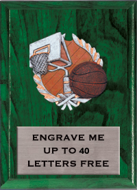 Basketball Millennium Plaque