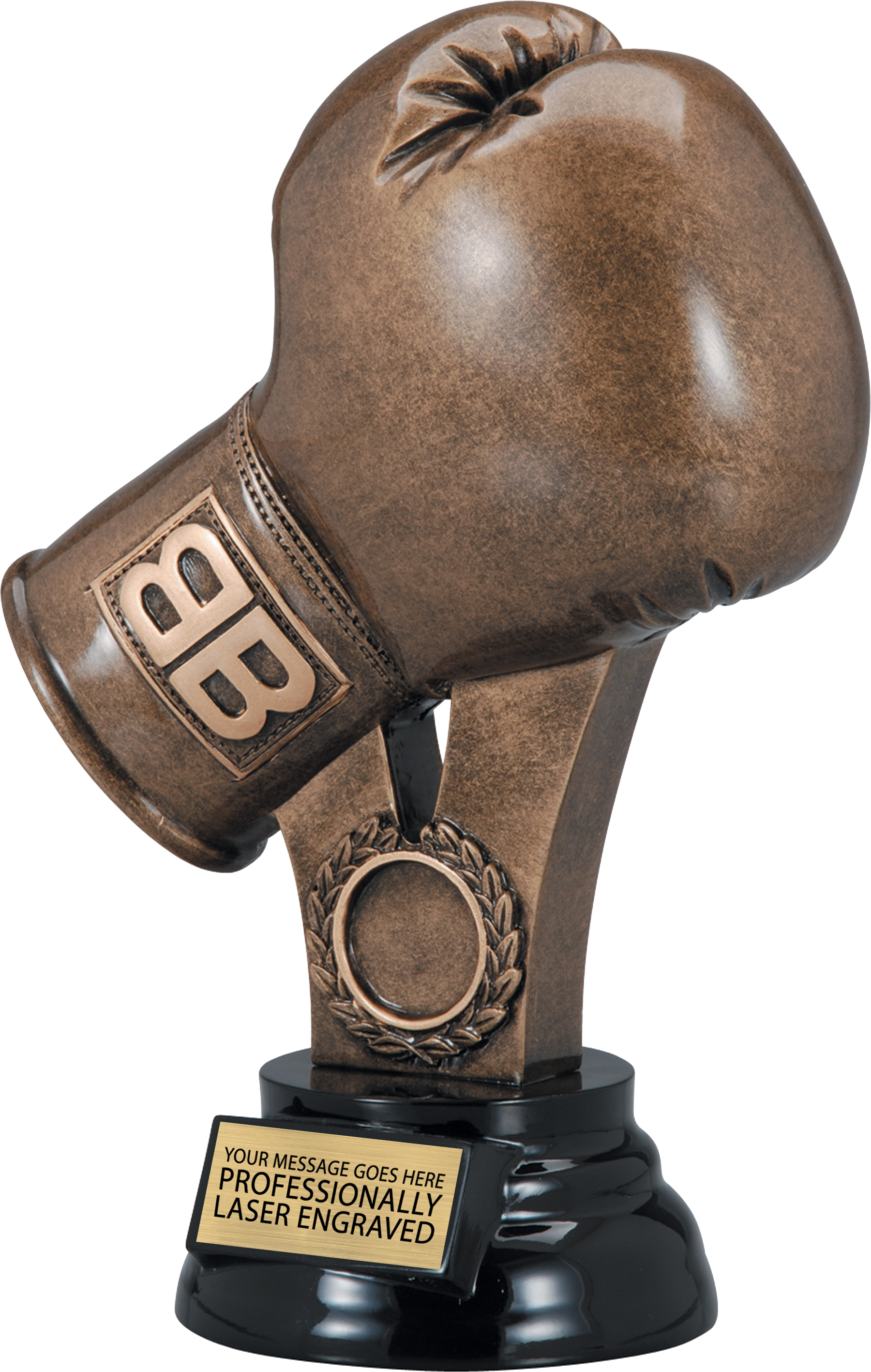 Boxing Glove Resin Trophy - 9 inch