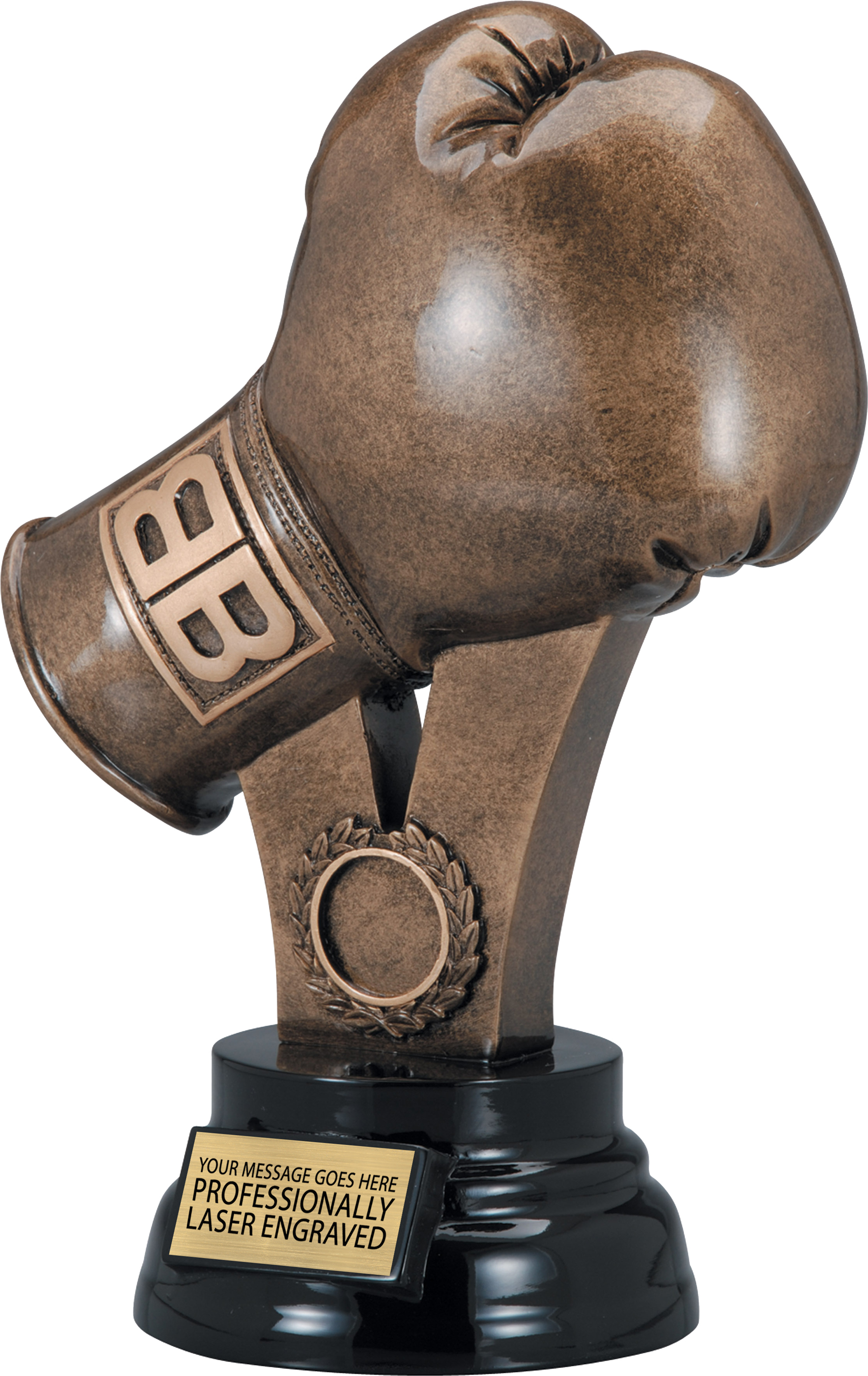 Boxing Glove Resin Trophy - 11 inch