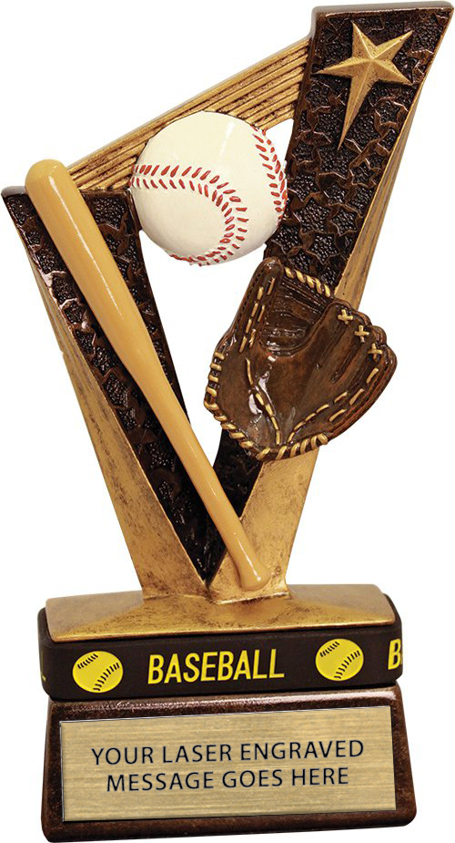 Trophybands Resin Trophy- Baseball