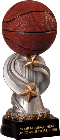 Basketball Encore Resin Trophy