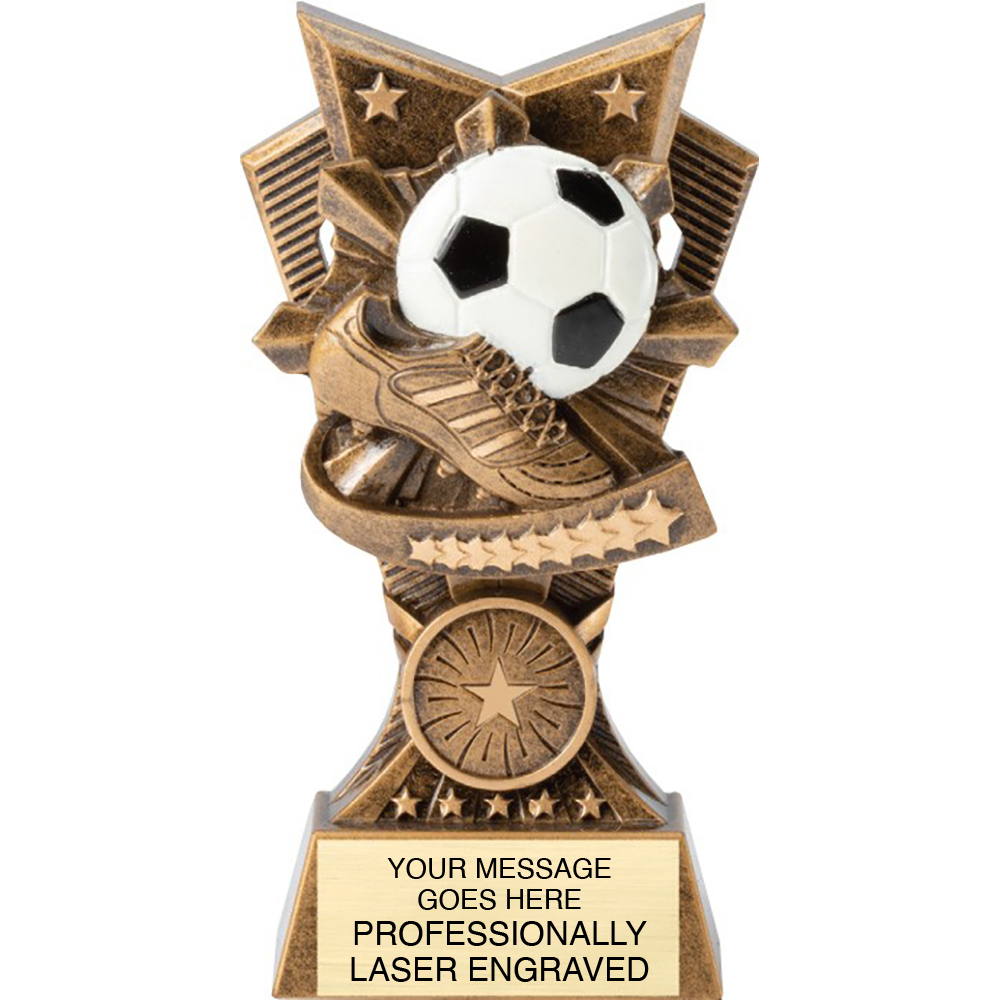 Soccer 3D Resin Sculpture Trophies