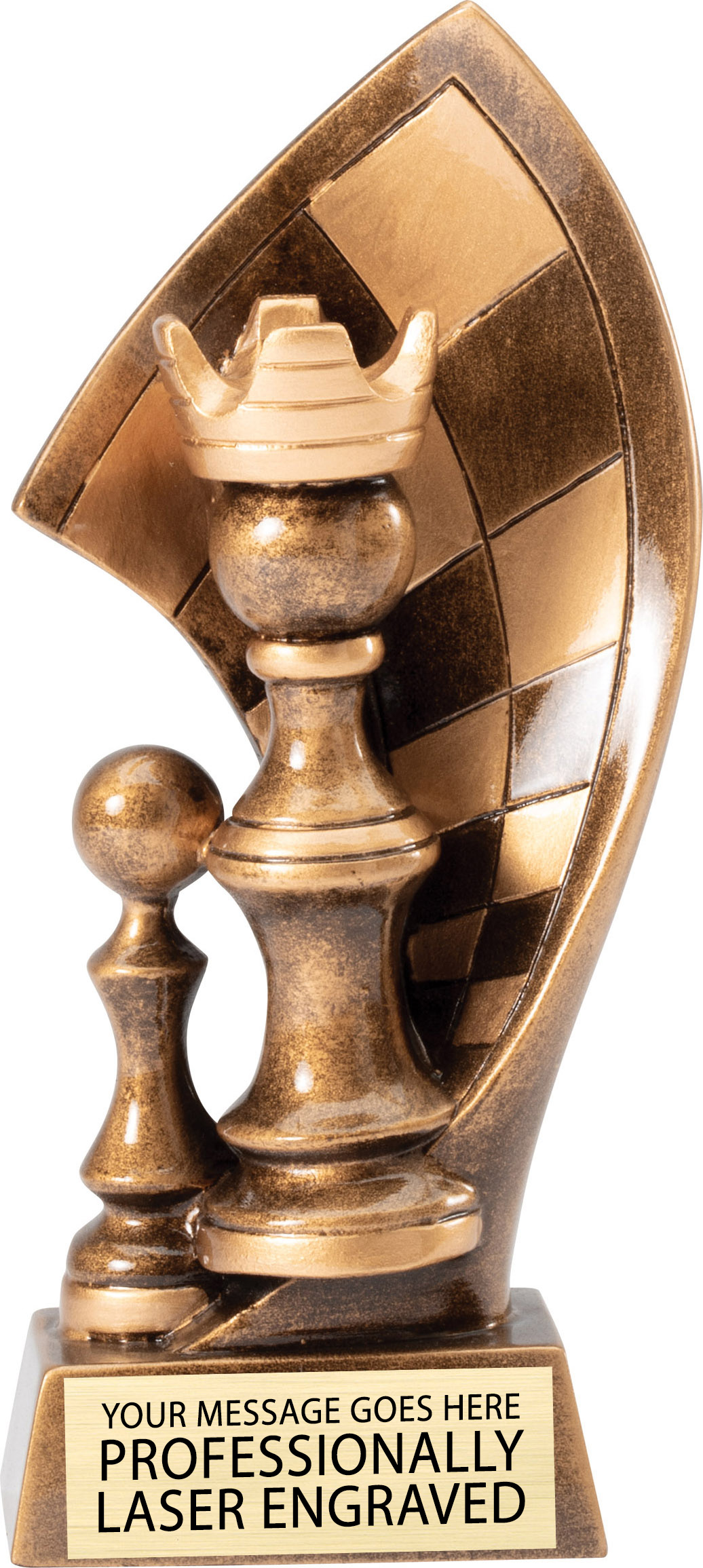 Chess Twisted Resin Trophy