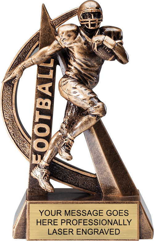 Football Ultra-Action Resin Trophy