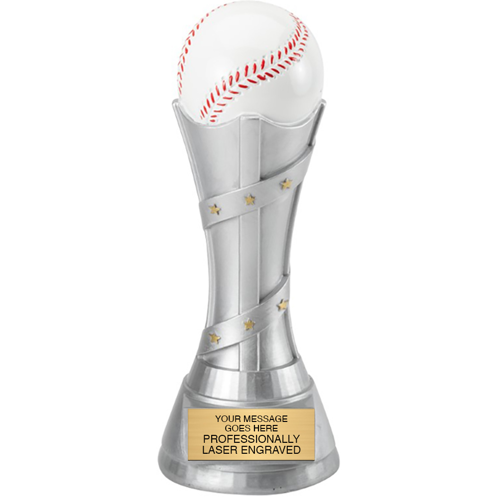 Baseball Victory Tower Resin Awards - 11 inch