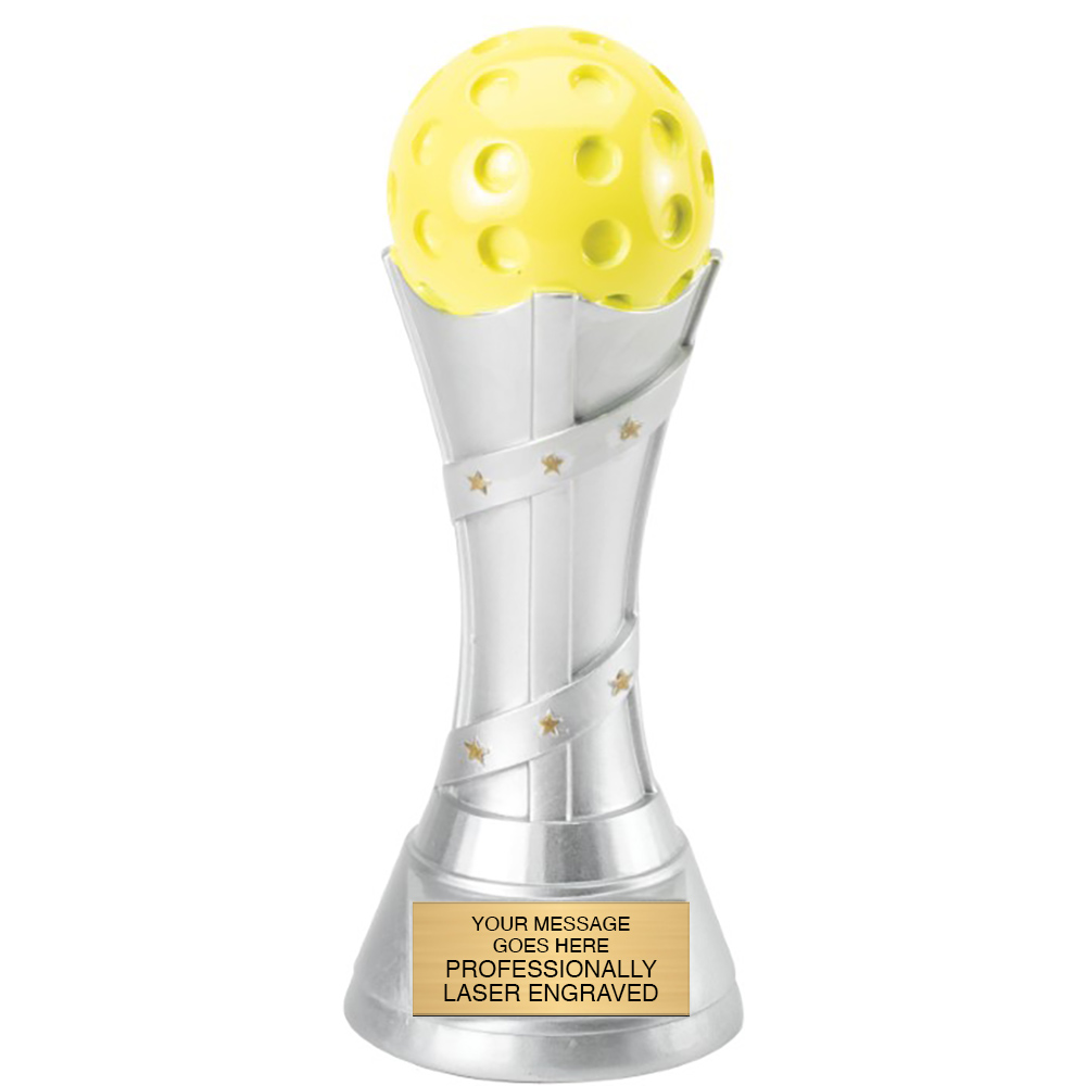 Pickleball Victory Tower Resin Awards - 11 inch