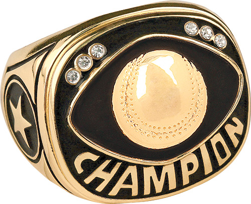 Baseball Champion Ring- Gold
