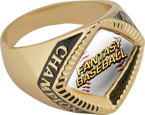 fantasy baseball champion ring