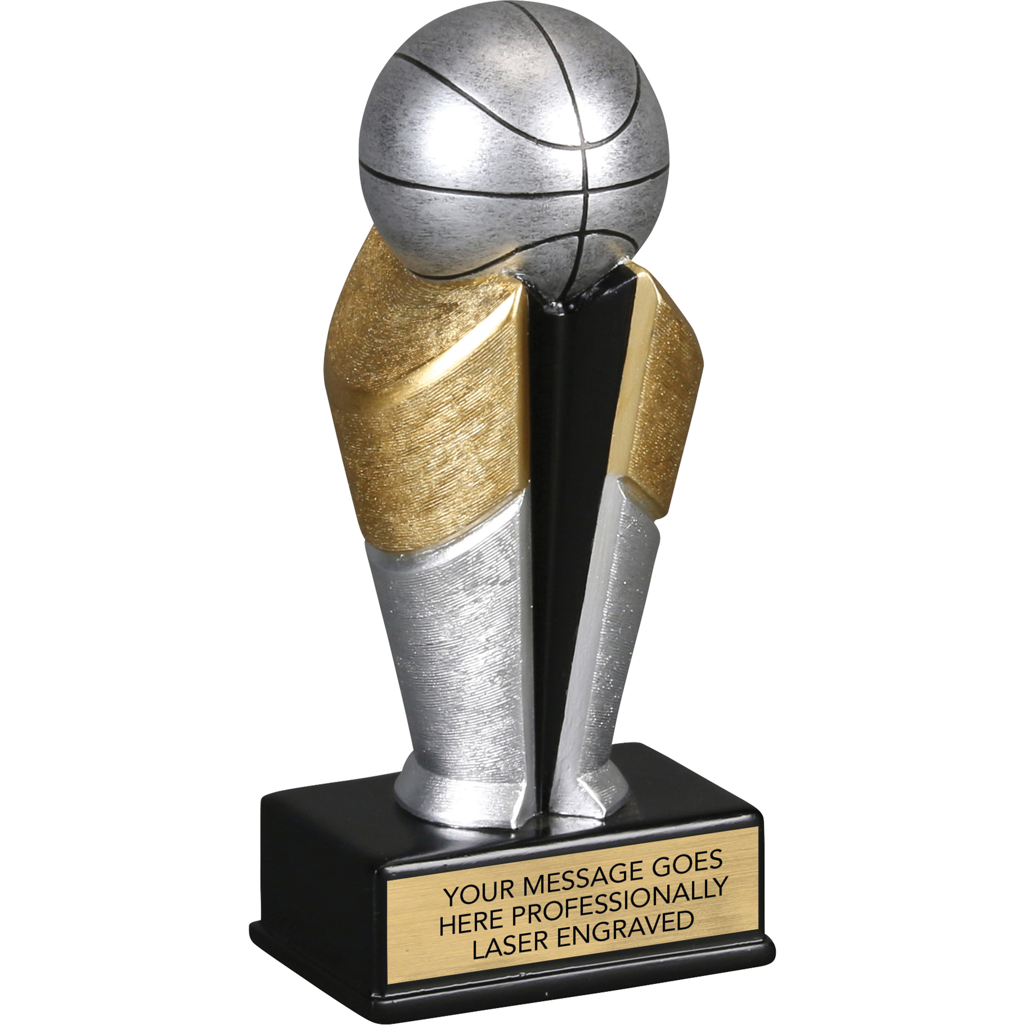 Basketball Victory Cup Resin Trophy - 7 inch
