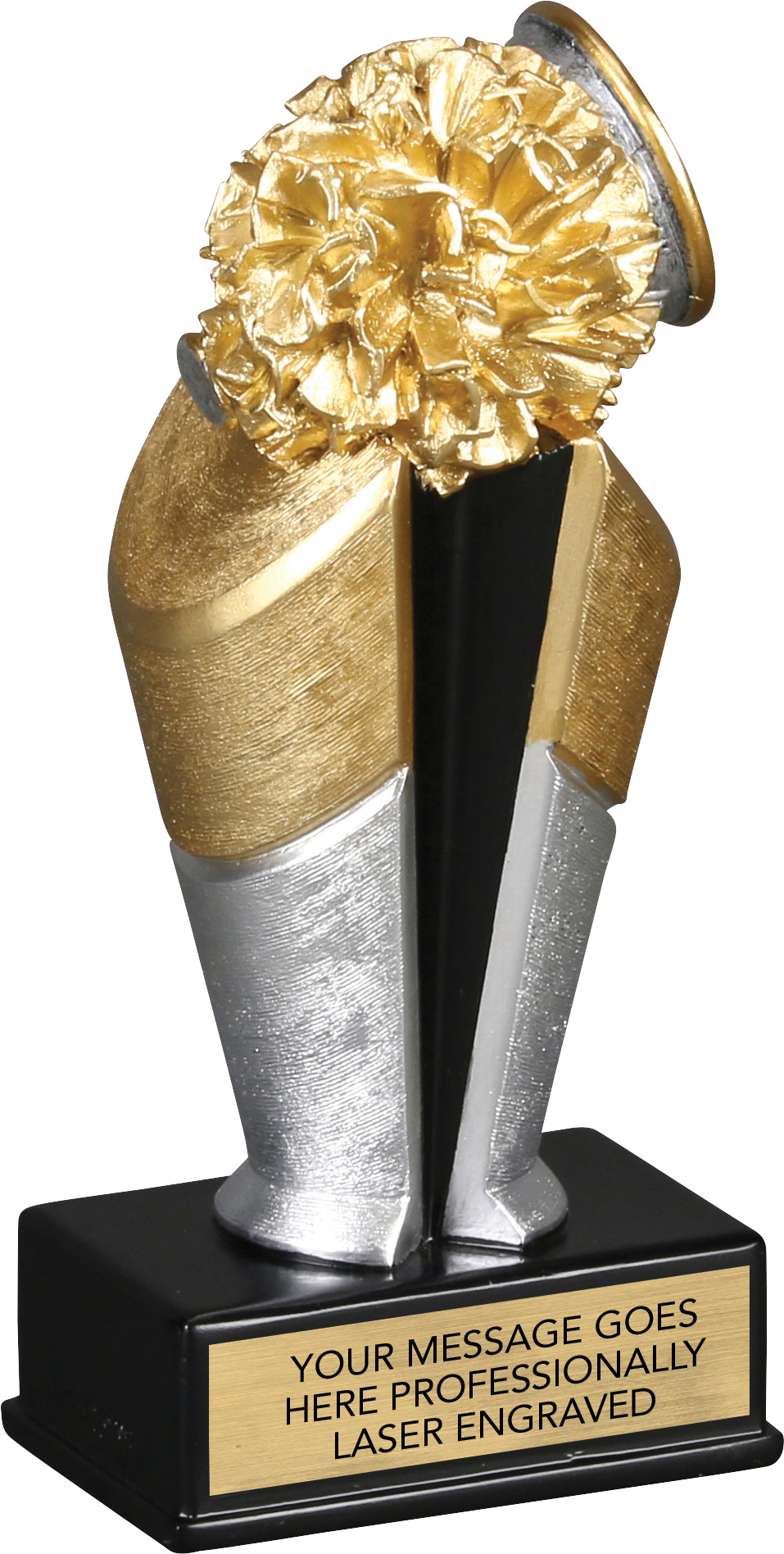 Cheer Victory Cup Resin Trophy - 6 inch