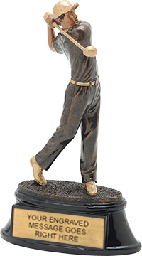 Golf Male Power Trophy
