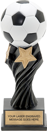 Soccer Twister Resin Trophy