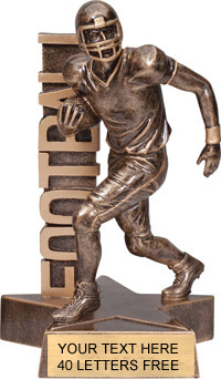 Football Billboard Resin Trophy