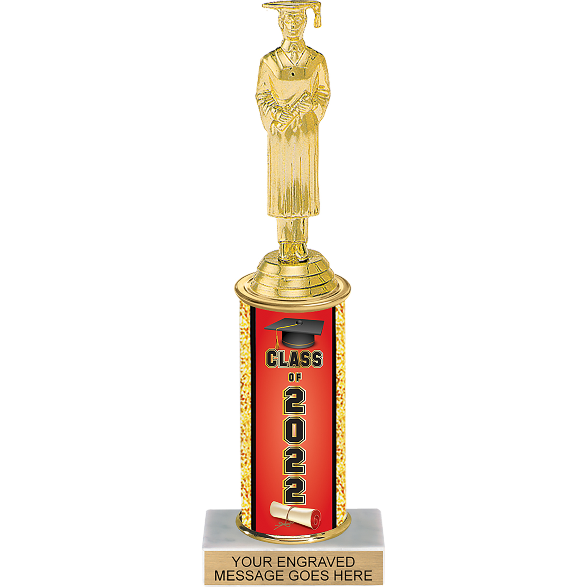 Class of 2022 Column Trophy - 10 inch