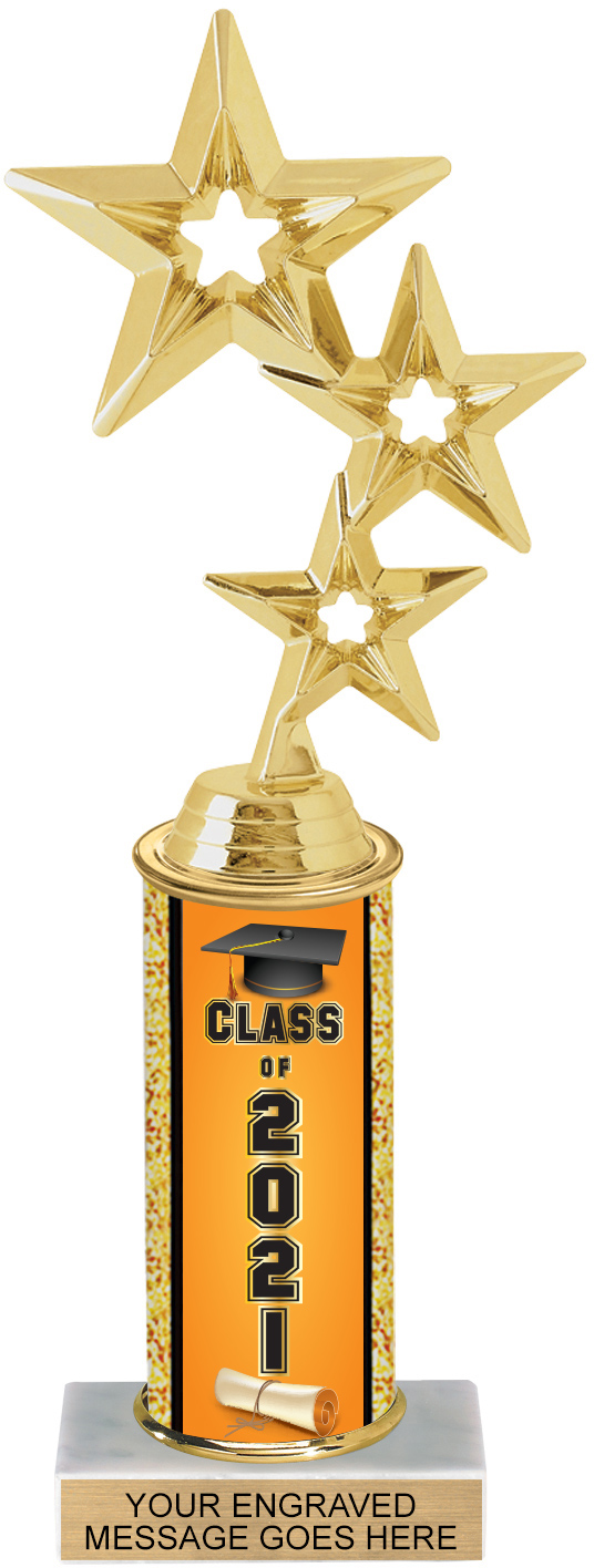 Class of 2021 Exclusive Column Trophy - 10 inch