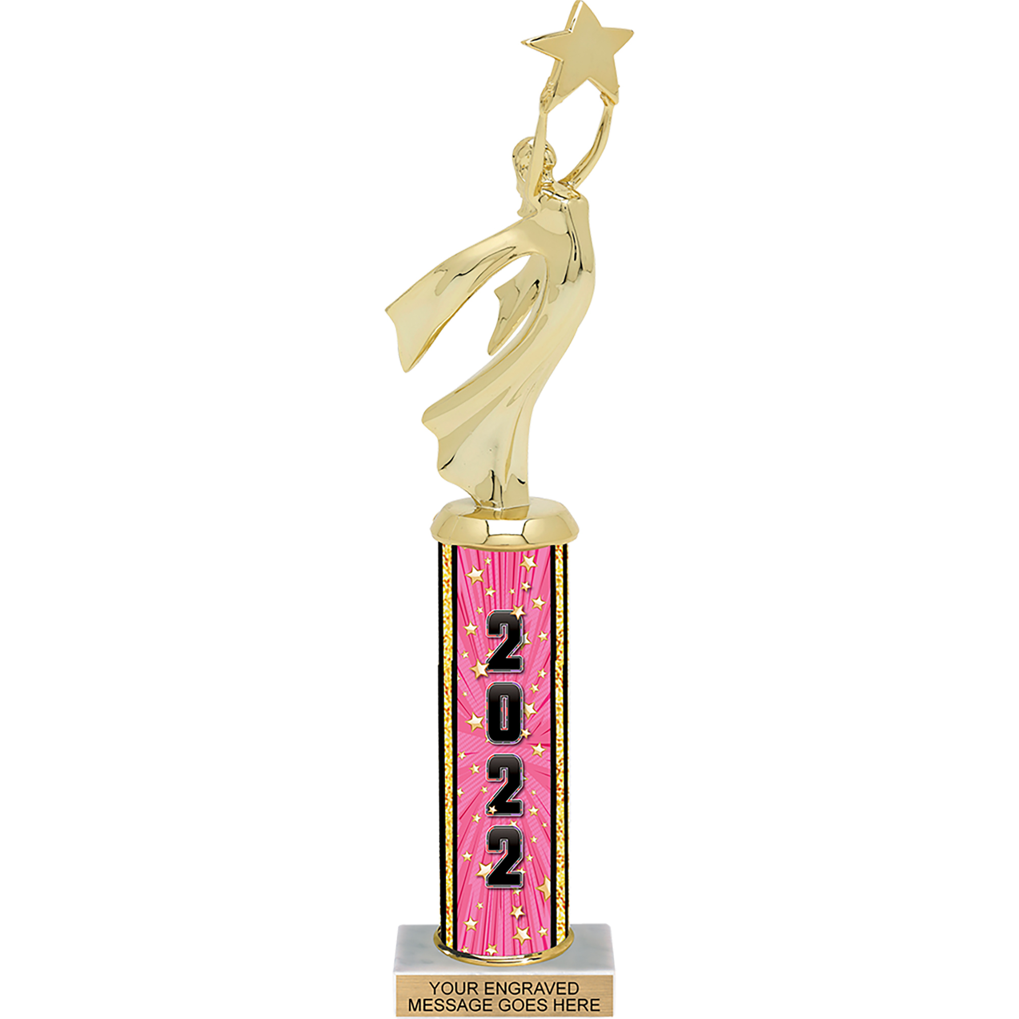 Year Exclusive Comic Stars Column Trophy - 12 inch