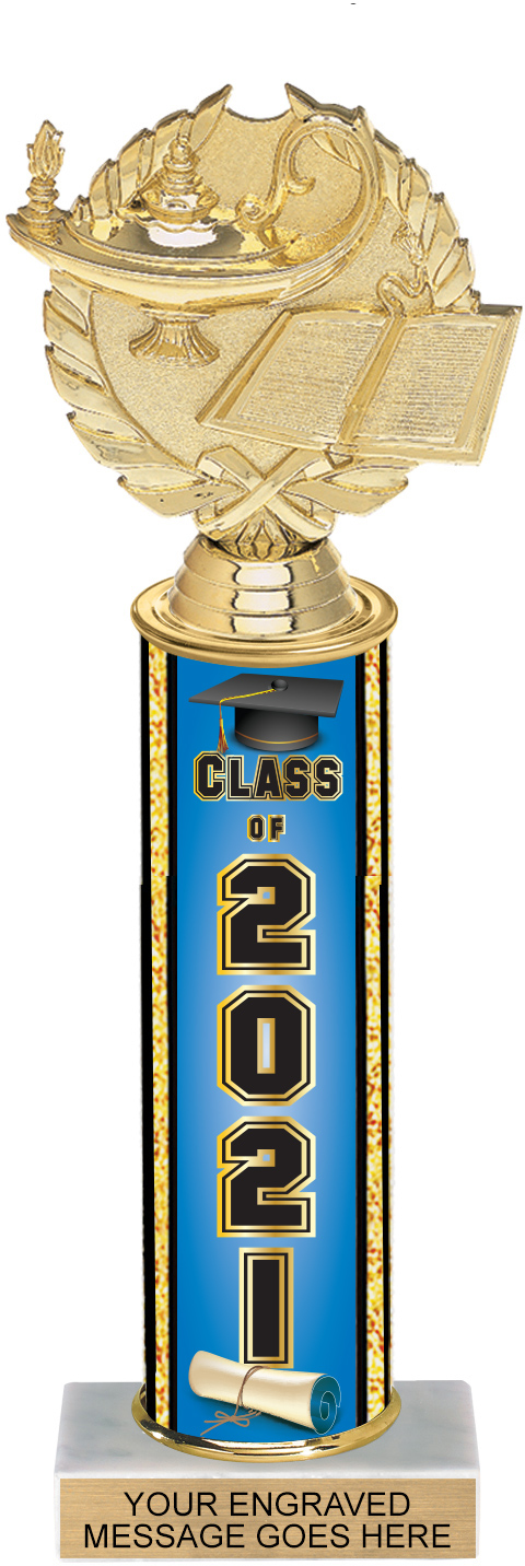 Class of Column Trophy for 2021 - 12 inch