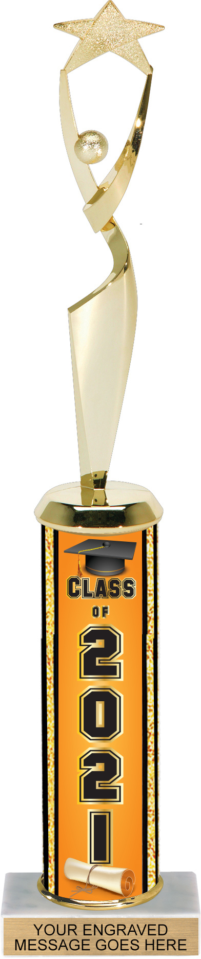 Class of 2021 Exclusive Column Trophy - 12 inch